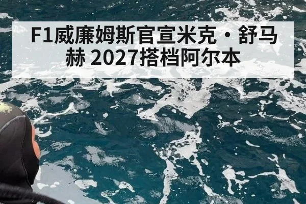 F1威廉姆斯官宣米克·舒马赫 2027搭档阿尔本